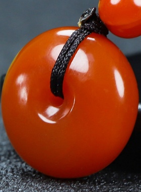 蝶逸男女款南红玛瑙原石雕刻