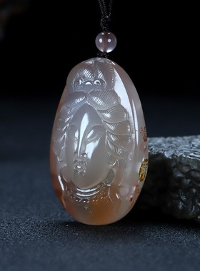 天然凉山南红玛瑙蝶逸男女