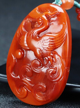 正宗天然四川凉山南红玛瑙