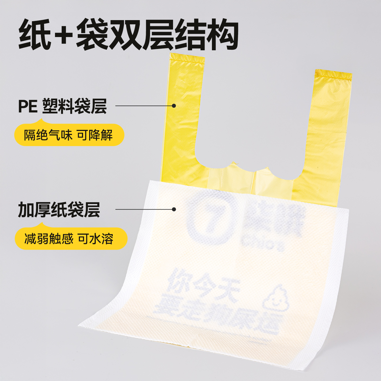 宠物拾便袋加厚狗狗捡屎袋遛狗捡狗便神器狗便袋铲屎垃圾袋狗用品 - 图1