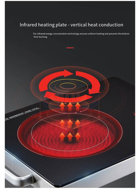 Electric stove cooker Cooktop hot plate Hob 220V 3500W