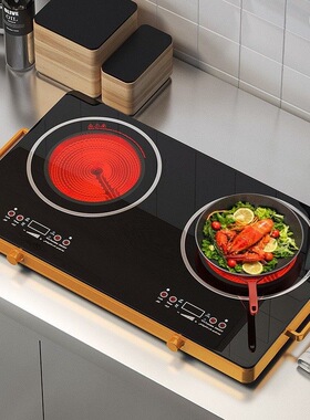 Double Burner dual ceramic stove electric induction cooker