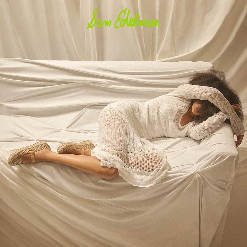 SAM EDELMAN山姆爱德曼网面厚底渔夫玛丽珍平底鞋女MACKIEMESH,淘宝优惠券,粉丝福利购,淘宝优惠卷