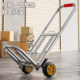 Portable folding stair climbing cart