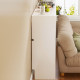Radiator storage rack solid wood bedside