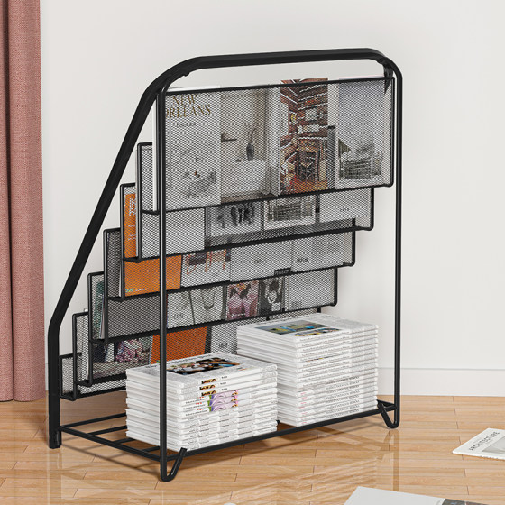 Magazine rack newspaper storage rack books and newspapers