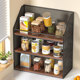 Kitchen multi-layer storage rack seasoning bottle storage rack