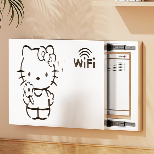 免打孔电表箱装饰画强弱电箱遮挡客厅背景墙挂画多媒体电闸盒盖板 - 图0