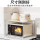 Stainless steel stainless steel layered rack microwave oven