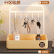 Solid wood key storage box desktop wood