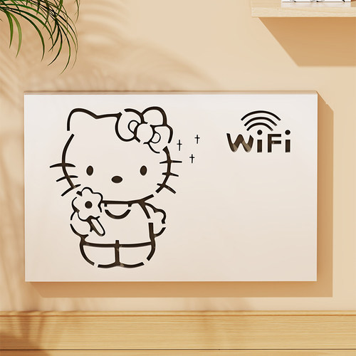 免打孔电表箱装饰画强弱电箱遮挡客厅背景墙挂画多媒体电闸盒盖板 - 图1