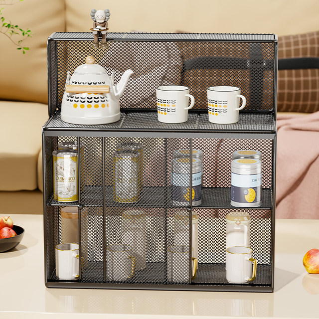 Push and pull water cup holder water cup storage stand