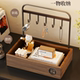 Solid wood key storage entrance ornaments jewelry hanger