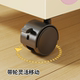 Book storage rack under desk storage artifact