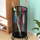 Umbrella storage rack large capacity water tray design