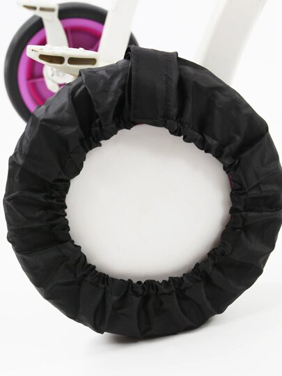 Baby stroller wheel dustproof cover anti-slip anti-dirty wheel cover anti-fouling and anti-aging children's car wheel protection cover cover cloth