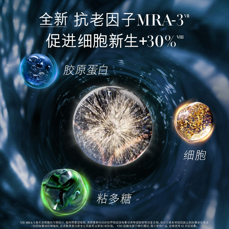 【双11直播限定】海蓝之谜奇迹晚霜抗老套装精萃水修护保湿