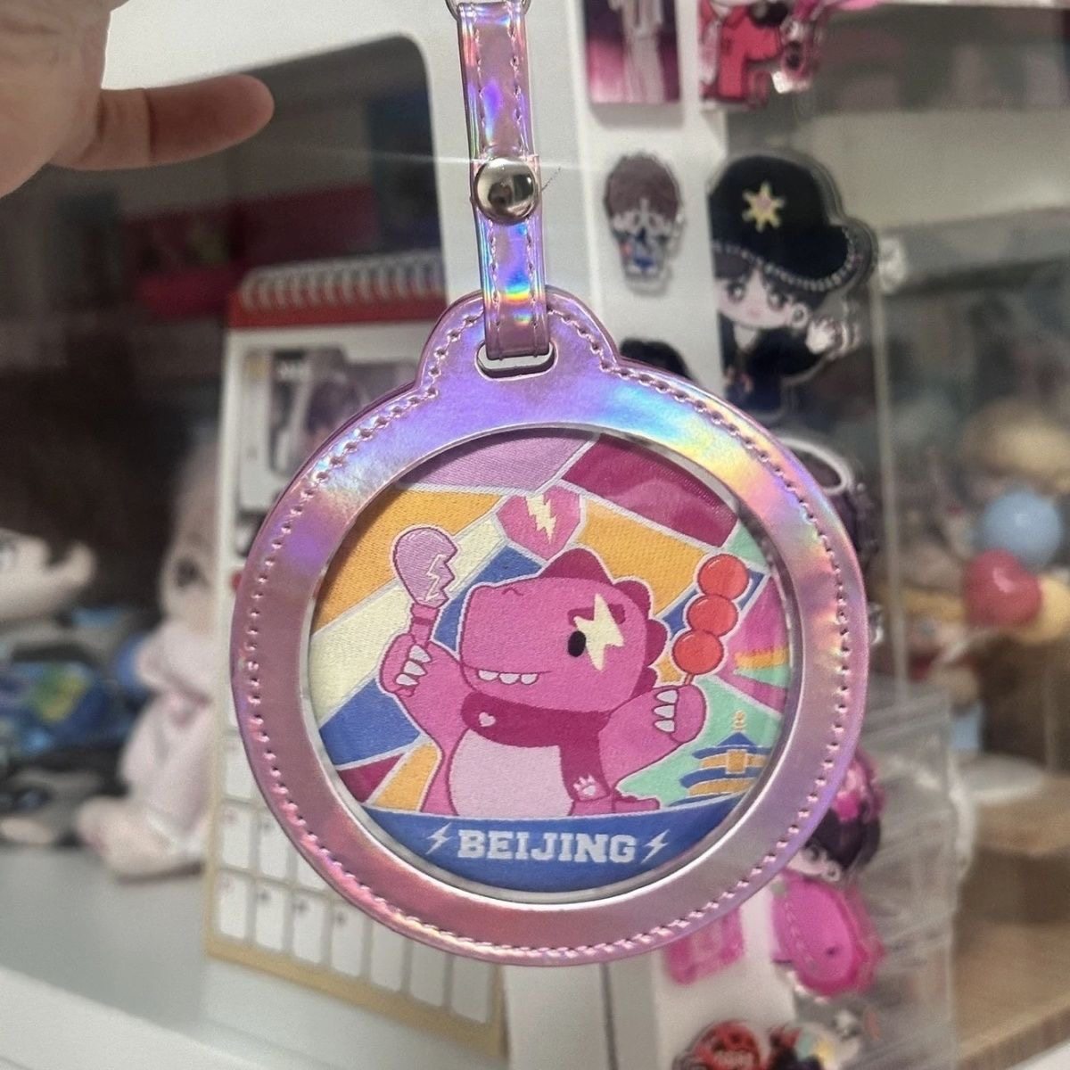 汪苏泷素龙限定徽章套镭射粉十万伏特演唱会展示包挂件钥匙扣物料,淘宝优惠券,粉丝福利购,淘宝优惠卷