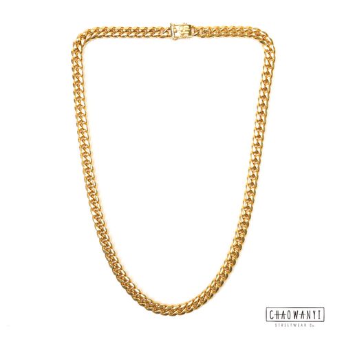 THE GOLD GODS Miami Cuban 古巴8MM镀金项链 - 图2