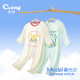 婴儿夏季连体衣莫代尔秋季新生婴儿宝宝衣服薄款睡衣长袖哈衣爬服