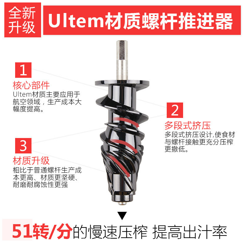 omega juicers原汁机商用慢磨机 欧美爵士榨汁机