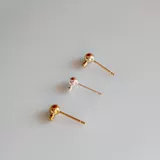 Серьги, аксессуар ручной работы, аксессуары, 14 карат, золотой цвет, DIY