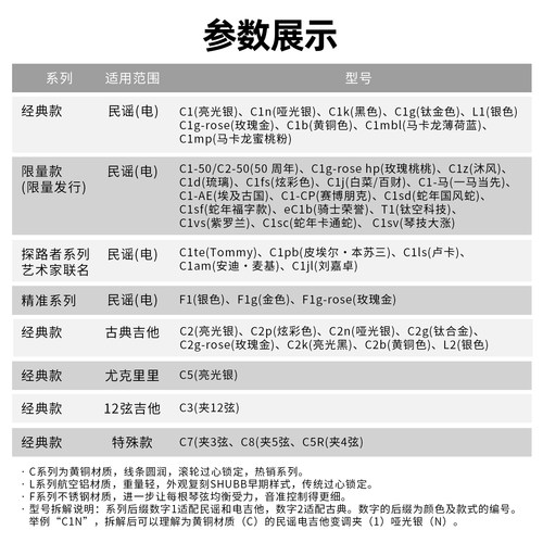 SHUBB夏伯变调夹埃及古国限量款高颜值调音夹C1电木吉他变音夹 - 图1