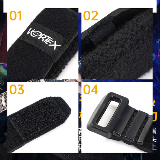 Electric acoustic guitar bass muted band tone band