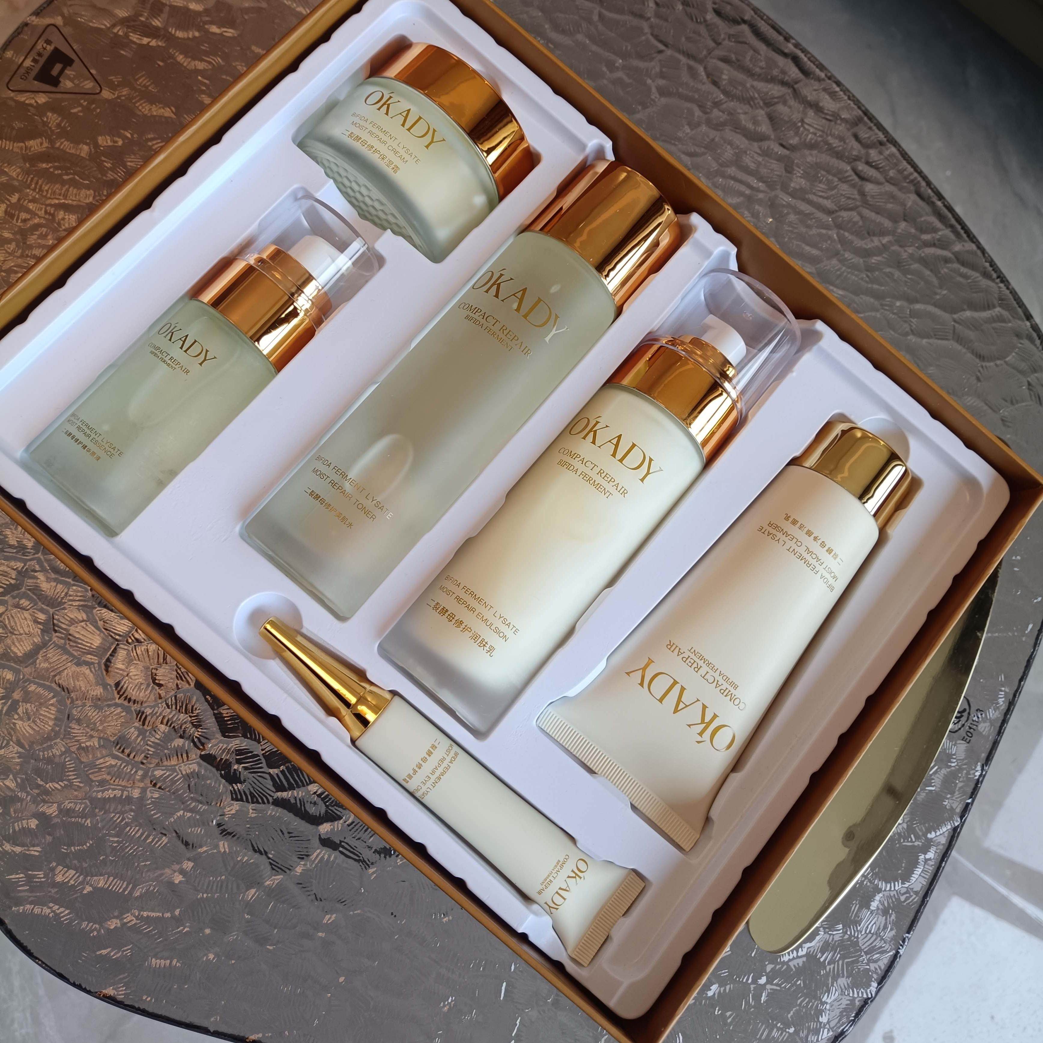 okady欧佩二裂酵母六件套盒旗舰正品眼霜水精华液乳洁面护肤品套,淘宝优惠券,粉丝福利购,淘宝优惠卷