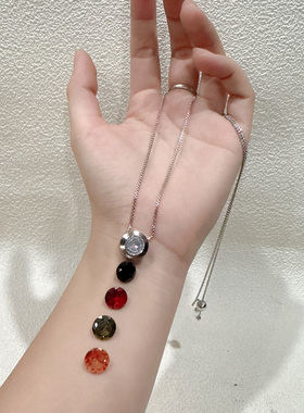 泰国佛牌 五色石手链 项链 吊坠 可换美石头  可调节尺寸长短