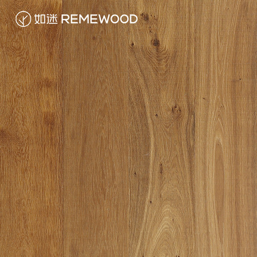 REMEWOOD橡木仿古横刀纹多层实木复合地板F4星环保地暖木地板家用 - 图2