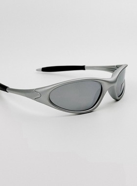 101的店复古重工朋克连体偏光墨镜TR90材质骑行防紫外线太阳眼镜