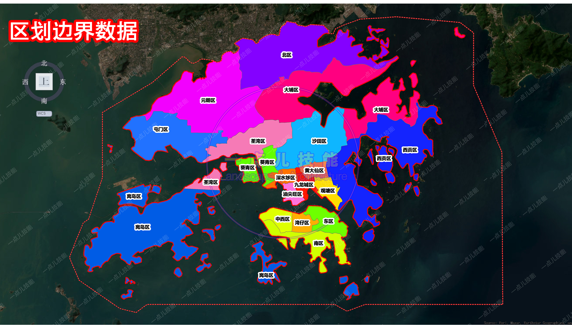 HK香港GIS数据AI解译SHP矢量CAD区划POI用地建筑模型路网水系绿地 - 图3