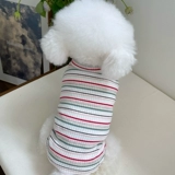 Одежда для домашних животных осень и зима Новая классическая полосатая рубашка Тедди Бишон Медвежь