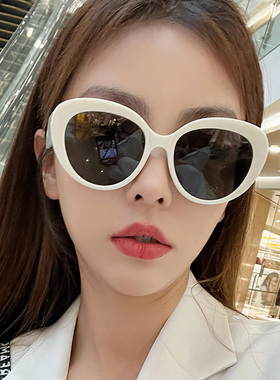 白色框高级感大框可配近视