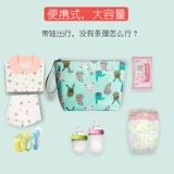 Детские штаны, сумка для хранения для выхода на улицу, портативная пеленка, детская бутылочка для кормления