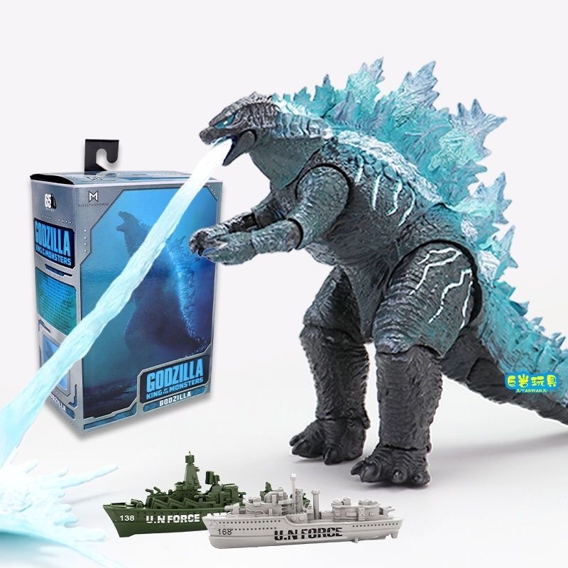 哥斯拉2怪兽之王可动手办2019限量版SHM电影版哥斯拉模型GODZILLA-图3