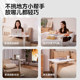 Igrow Aigole bedside table movable computer table desk student study table solid wood liftable table
