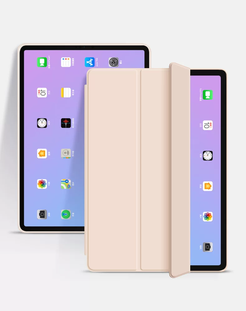 [Подходящий чехол-обложка из силикона со сменной крышкой для iPad air4 air5, 10.9 дюйма]
