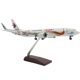 37CM Boeing 737 China Eastern Peacock Eastern Airlines Civil Aviation Airliner Aircraft Model Ornaments Aircraft Model Gift Collection