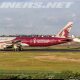 Boeing B777 Qatar Airways 2022 World Cup painted alloy aircraft model passenger aircraft with wheels and lights