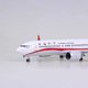 Aircraft model Shanghai Airlines Boeing 737MAX assembled simulated aircraft model business ornaments gift collection passenger aircraft