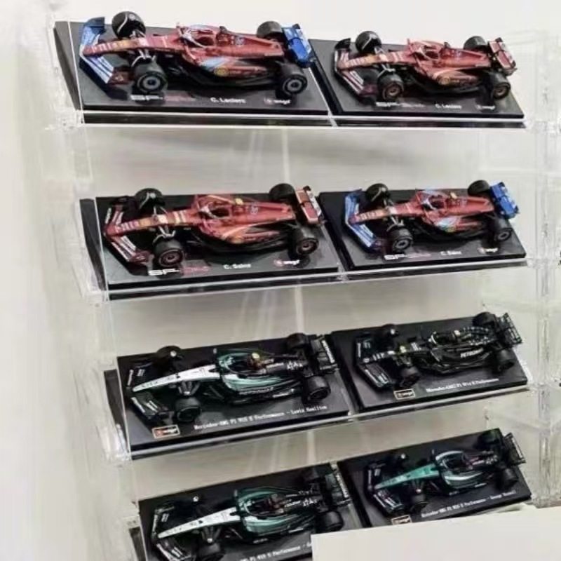 F1汽车模型展示架山姆比美高车模收纳盒玩具车透明防尘陈列柜神器,淘宝优惠券,粉丝福利购,淘宝优惠卷