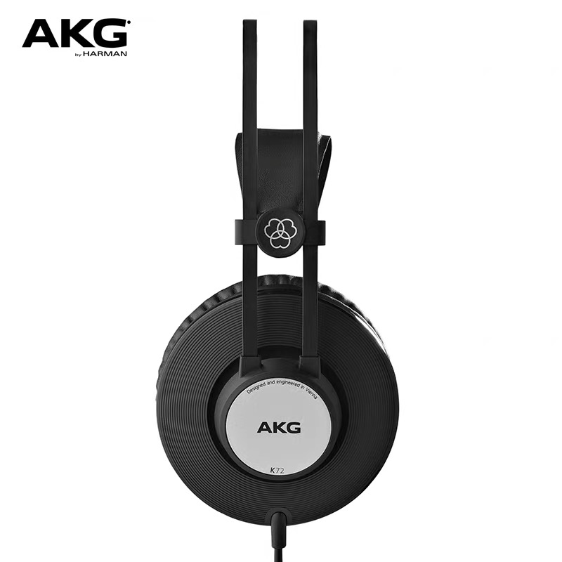 AKG/爱科技 K52/K72/K92头戴式有线耳机主播配录音师棚电脑声卡 - 图1