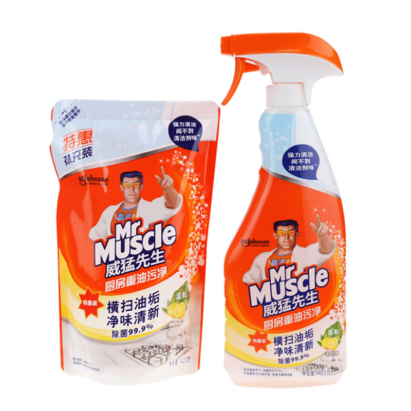 威猛先生厨房重油污净清洁去污剂 汇鑫仁居家日用油污清洁剂