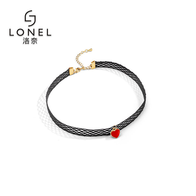 女气质简约choker网红潮小众锁骨链 lonel洛奈项链