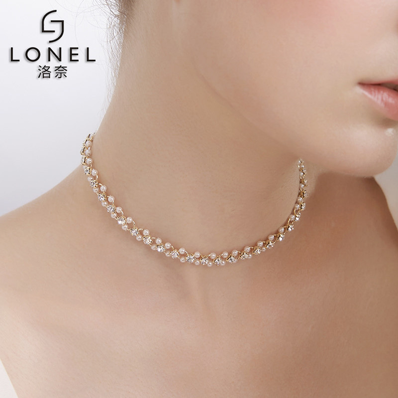 春夏小众设计高级感仿珍珠毛衣链 lonel洛奈项链