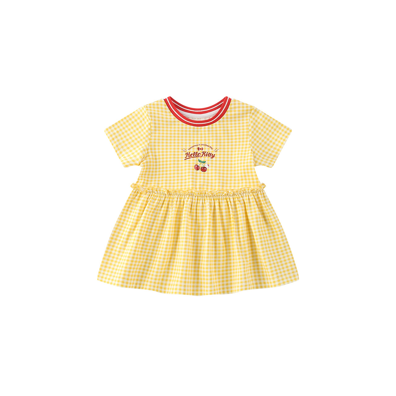 hellokitty女童连衣裙夏装公主裙子 hellokitty贝贝帕克连衣裙