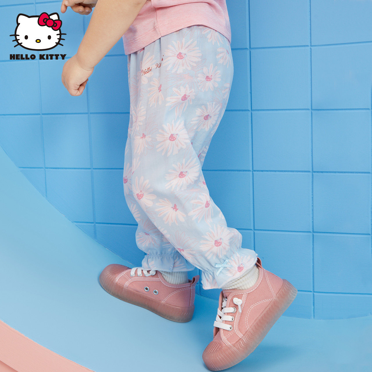 hellokitty女童夏季童装婴儿防蚊裤 hellokitty贝贝帕克裤子