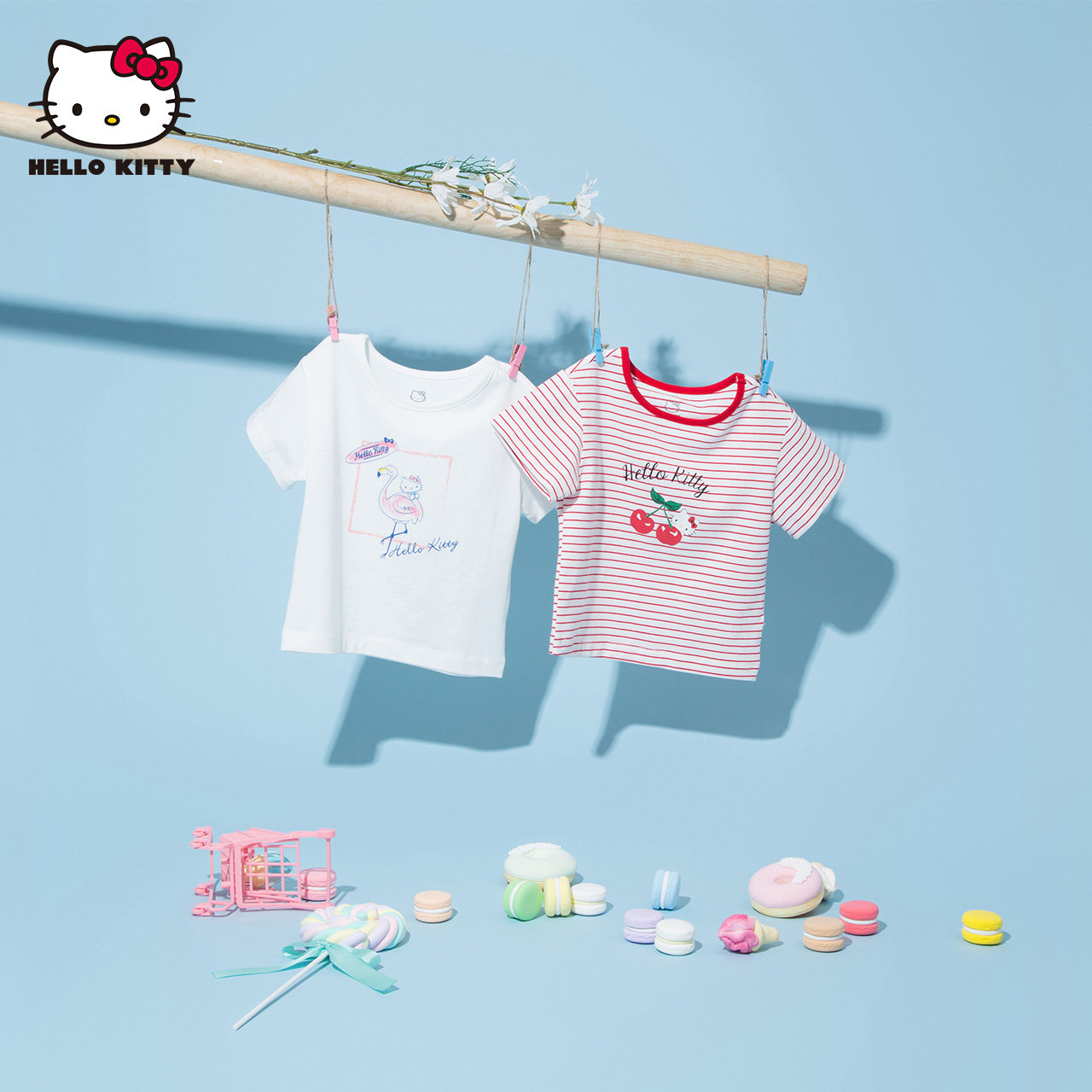 hellokitty童装2020短袖 hellokitty贝贝帕克T恤
